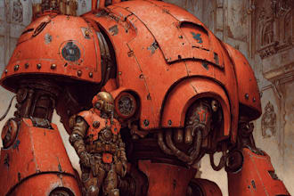 make a warhammer illustration