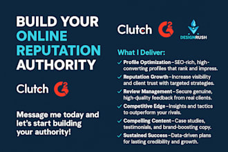 improve your online reputation ORM on clutch g2 designrush goodfirm