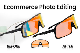 product image editing, background removal, and photoshop retouching