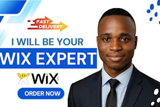 be your wix expert fix wix website develop wix website redesign wix website pro