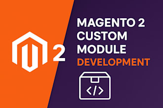 develop a custom magento 2 module or extension