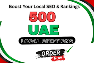 do best 500 uae local citation