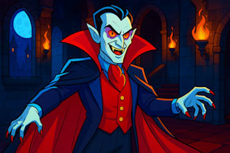 voice your vampire with a haunting european accent