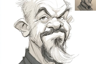 draw a caricature, cartoon caricatures