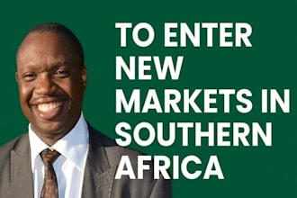 help you develop new markets in southern africa sadc