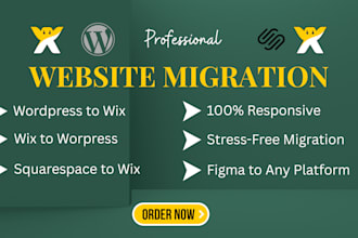 transfer wix to wordpress clone wix website migrate squarespace wordpress to wix