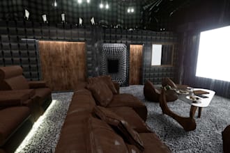 create a 3d revit model along with realistic renders