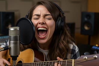 be your songwriter and female singer for love song and custom song