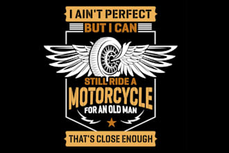 make racing t shirt logo for you with new concept
