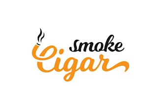 do unique custom vape shop smoke logo or any  graphics design