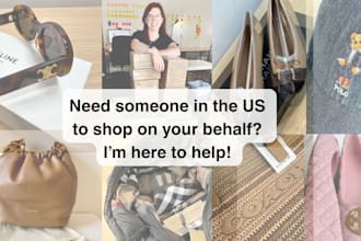 be your US personal shopper and shipper