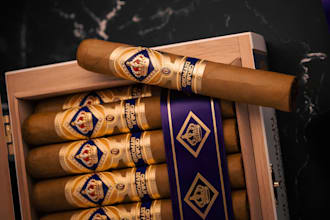 craft cigar label cigar logo or cigar ring design