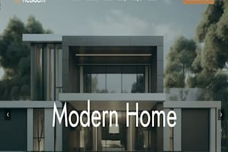 create short, long term apartment website, rental booking website with elementor