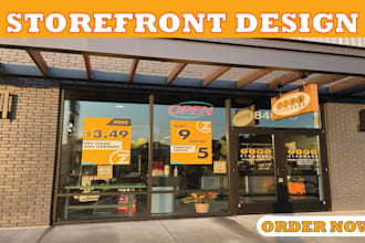 do outstanding window graphics for shopfront and storefront, sign board for you