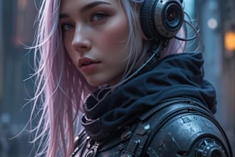 design a sci fi character