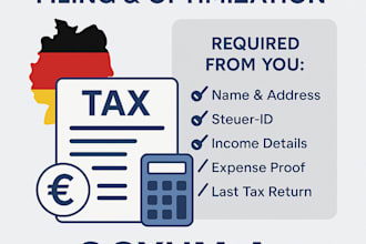 handle your german income tax filing and maximize your refund