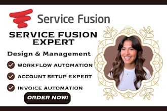 setup service fusion email template workflow automation