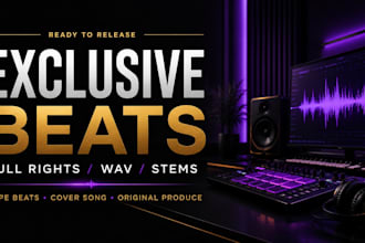 produce an exclusive beat for your song with full rights