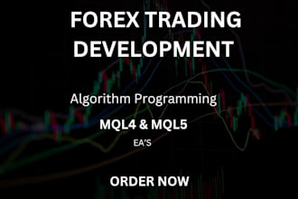 build and modify forex ea algorithm trading bots