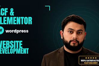 be your wordpress developer and elementor developer