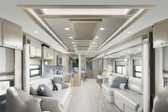 3d motorhome, rv, caravan,camper van, and surveillance van interior and exterior