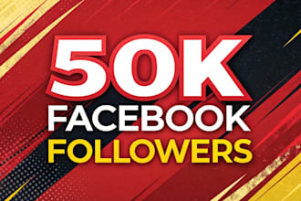 buy 50k facebook followers fast