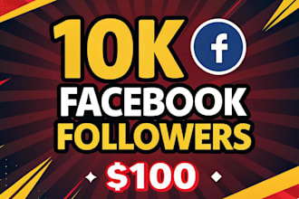buy 10k facebook followers fast