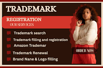 help with trademark registration USA, UK, eu or canada and patent registration