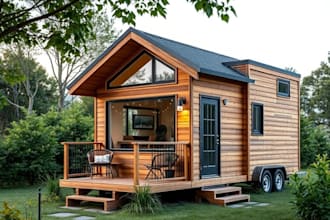 provide tiny house designs, frame homes, and architectural renderings