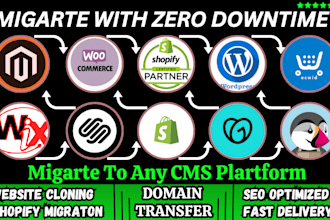 rebuild and migrate online store to shopify with products, design and SEO intact