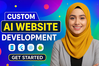 develop chatgbpt ai mobile app, ai website, ai saas app, ai chatbot, ai software