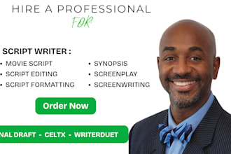 professional script, screenplay editor and script formatter using final draft