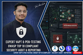 perform advanced vapt penetration testing for your website security