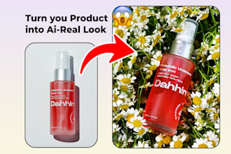 generate your beauty product turn into ai realistic