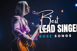 sing soulful female vocals lead hooks and songwriting for your custom song