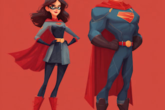 design you a character or superhero