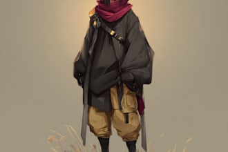 illustrate your anime or roleplaying character oc