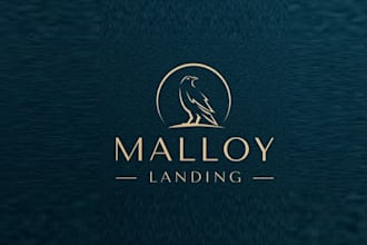 design glamorous housing community logo