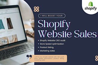 fix shopify cro audit, optimize shopify store speed, shopify SEO product listing
