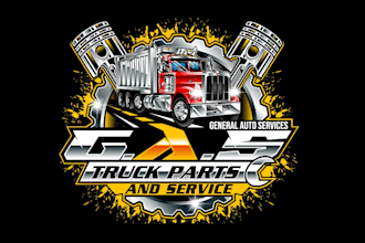 create high quality and beautiful auto service logo design