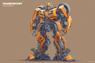 design spectacular robots, cyborgs and mechs