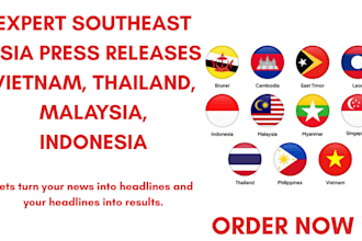expert southeast asia press releases vietnam, thailand, malaysia, indonesia