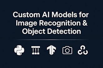 custom ai models for image recognition and object detection