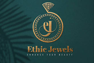 do modern luxury, jewelry, crown, minimalist, signature logo