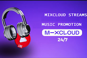 promote your mixcloud music through targeted ads for real streams and growth