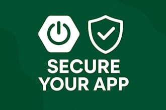implement security and auth in your spring boot application