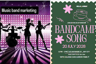 do organic bandcamp song promotion music album promotion