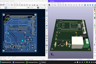 create custom pcb layouts and electronic schematics for your project