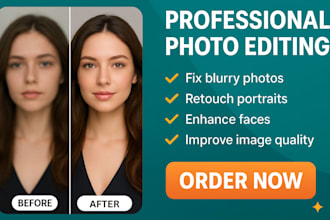 fix blurry photos enhance faces retouch portraits edit images improve quality