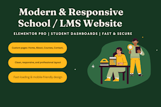 school website driving websites elearning websites word press websites